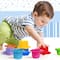 Extasticks Beautiful Colored Stacking Cups with Sea Animals